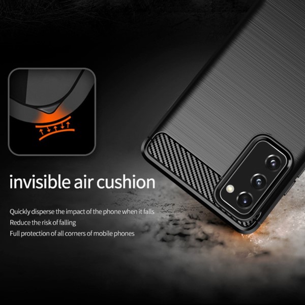 Kryt na Samsung Galaxy S20 FE Carbon černý
