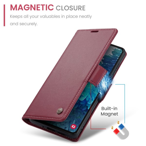 Pouzdro na Samsung Galaxy S20 CASEME smooth červené