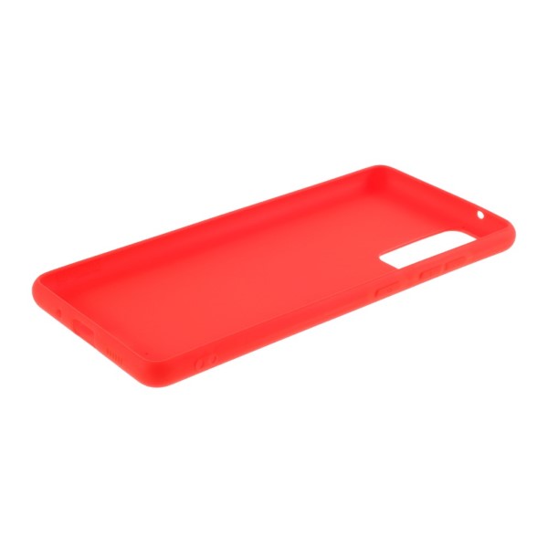 Kryt na Samsung Galaxy S20 Silikonový červený