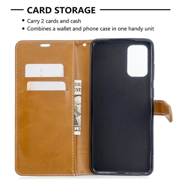 Pouzdro na Samsung Galaxy S20 Plus Jeans šedé