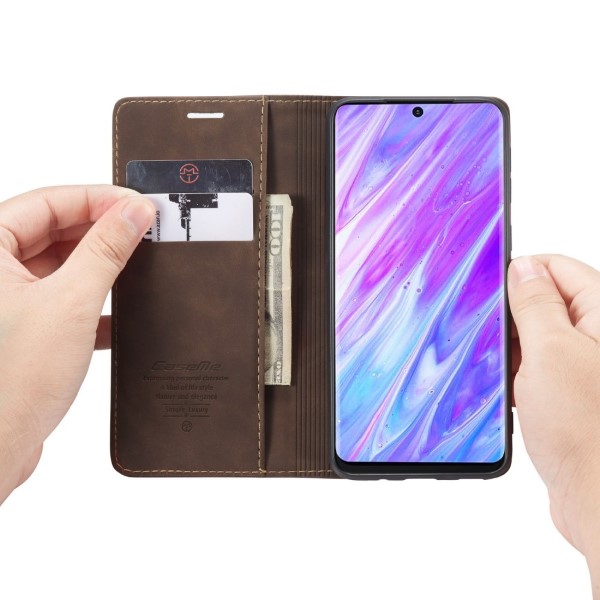 Pouzdro na Samsung Galaxy S20 Plus CASEME hnědé