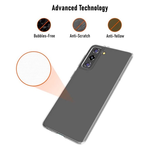 Kryt na Samsung Galaxy S21 Silikonový čirý