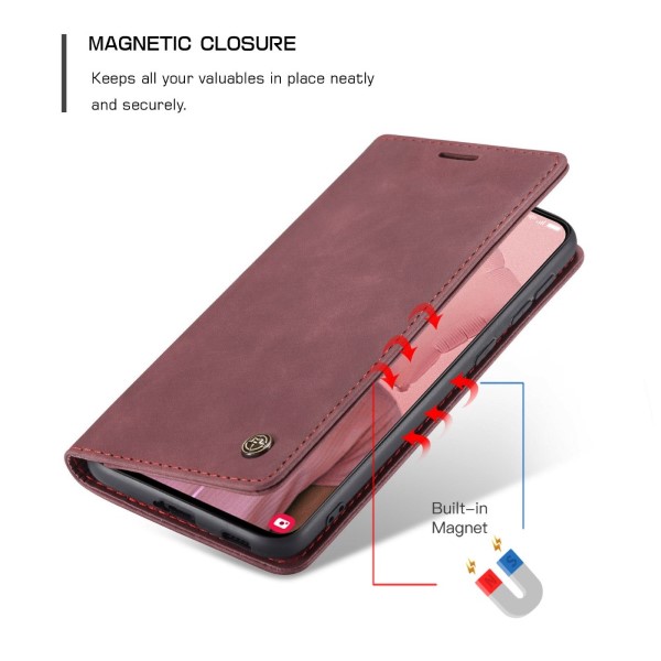 Pouzdro na Samsung Galaxy S21 CASEME červené