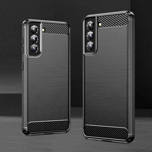 Kryt na Samsung Galaxy S21 Carbon černý