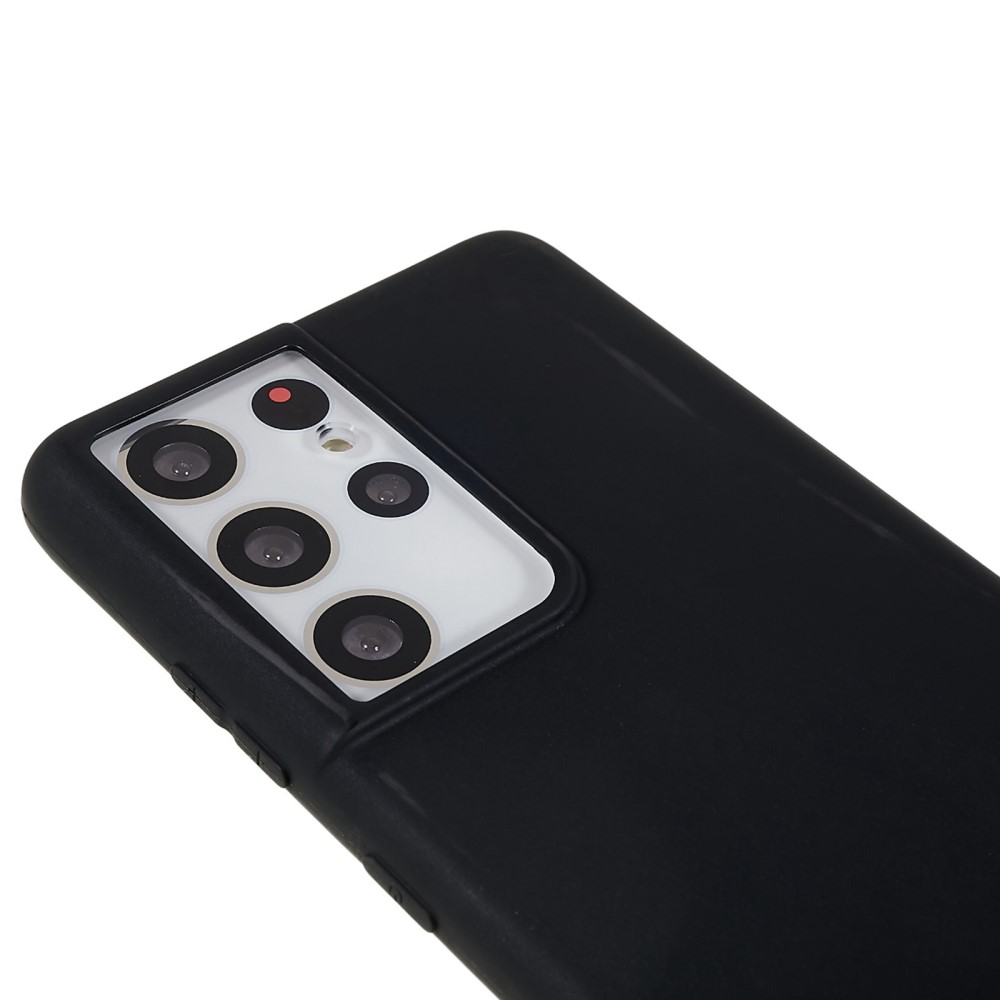 Kryt na Samsung Galaxy S21 Ultra Silikonový černý