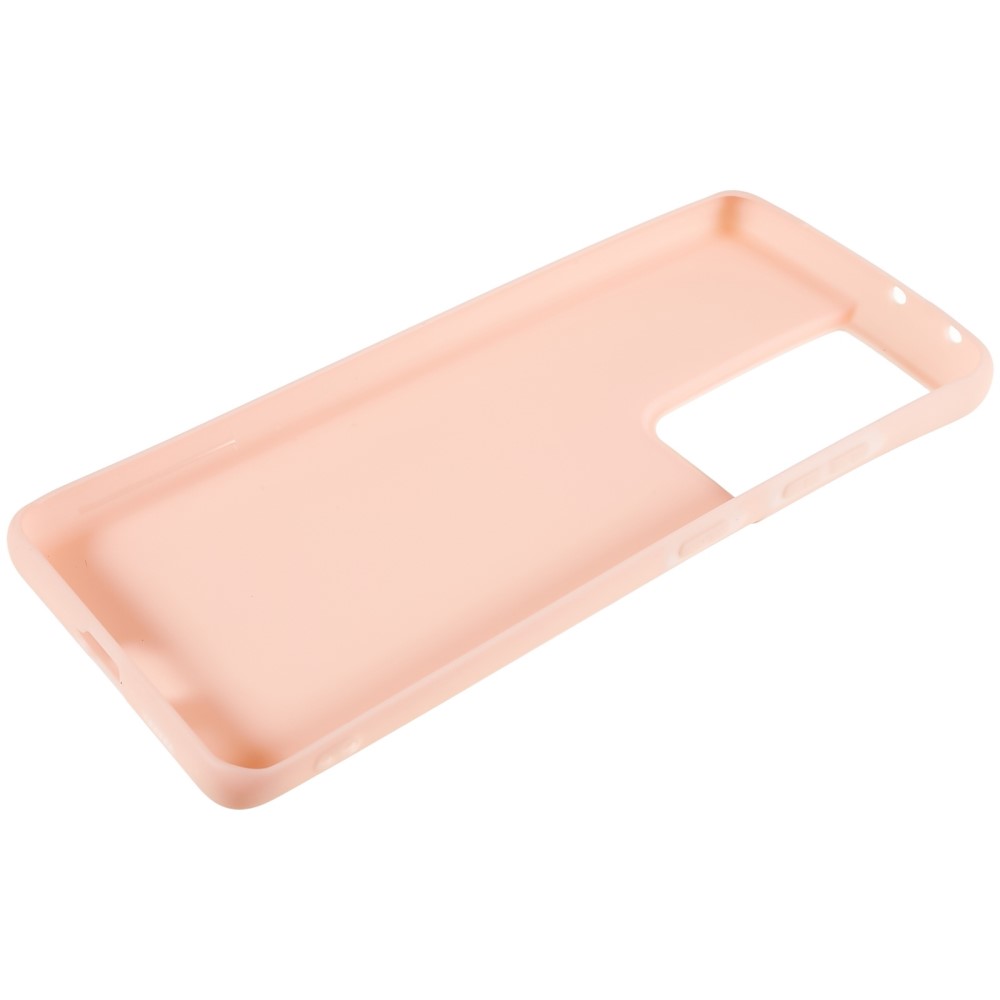 Kryt na Samsung Galaxy S21 Ultra Silikonový růžový