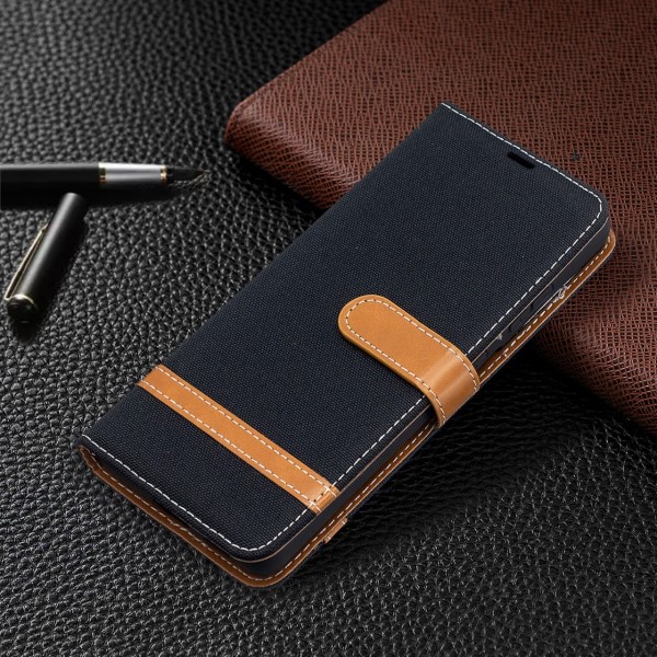 Pouzdro na Samsung Galaxy S21 Ultra Jeans černé
