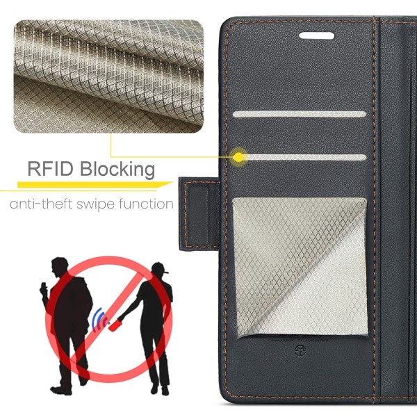 Pouzdro na Samsung Galaxy S21 FE CASEME smooth černé
