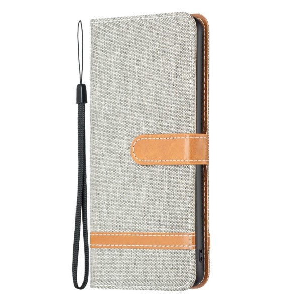 Pouzdro na iPhone 14 Pro Max Jeans šedé