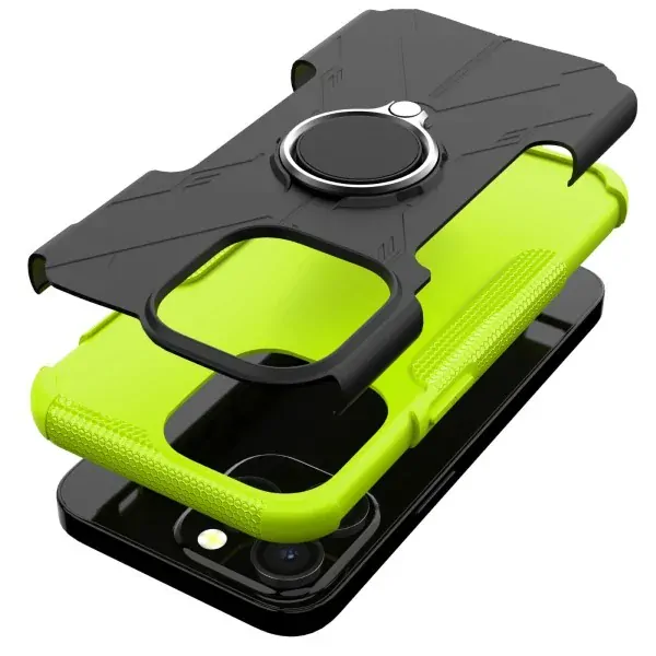 Kryt na iPhone 13 Pro Max odolný Tire zelený
