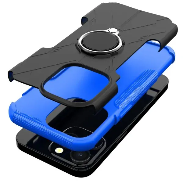 Kryt na iPhone 13 Pro Max odolný Tire modrý
