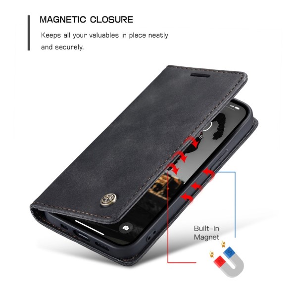 Pouzdro na iPhone 13 Pro Max CASEME černé