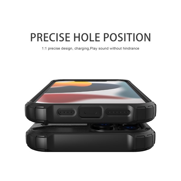 Kryt na iPhone 13 Pro Max odolný Hybrid šedý