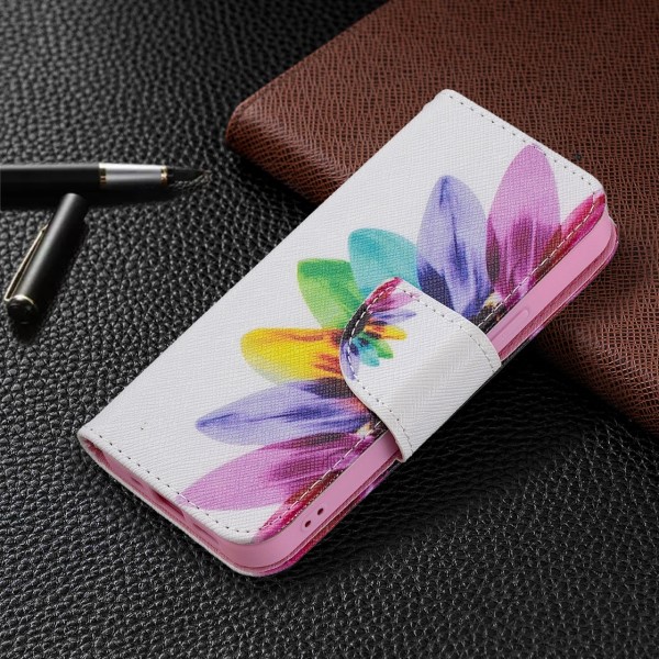 Pouzdro pro iPhone 13 Mini Kytka bílé