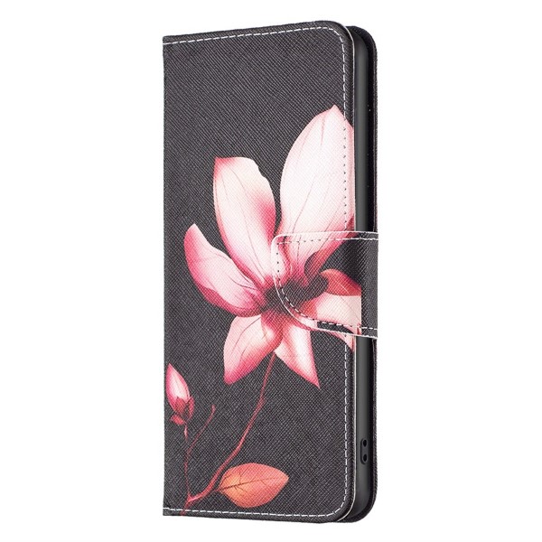 Pouzdro na iPhone 14 Plus Kytka černé