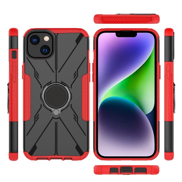 Kryt na iPhone 14 Plus odolný Tire červený