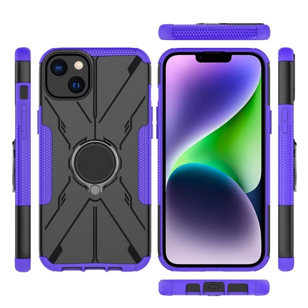 Kryt na iPhone 14 Plus odolný Tire fialový