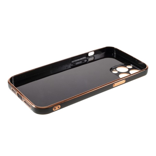 Kryt na iPhone 14 Plus Electroplated rhombus černý