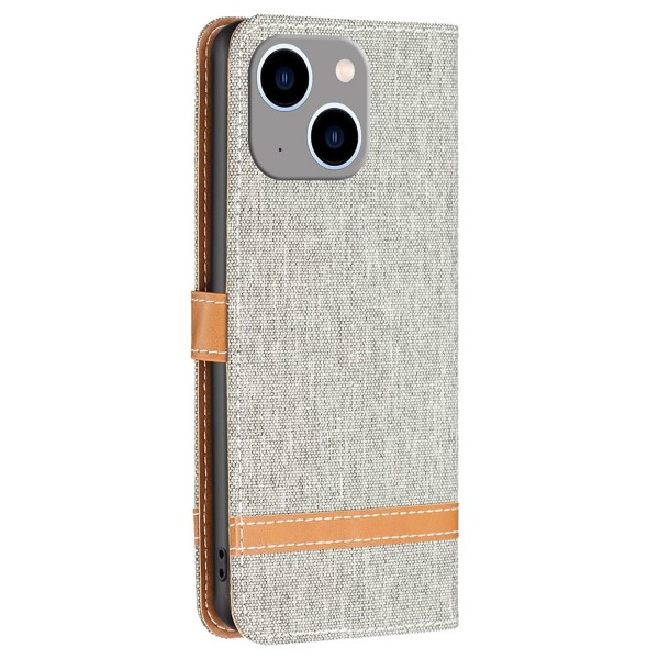 Pouzdro na iPhone 14 Plus Jeans šedé