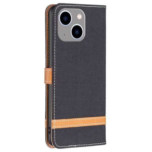 Pouzdro na iPhone 14 Plus Jeans černé