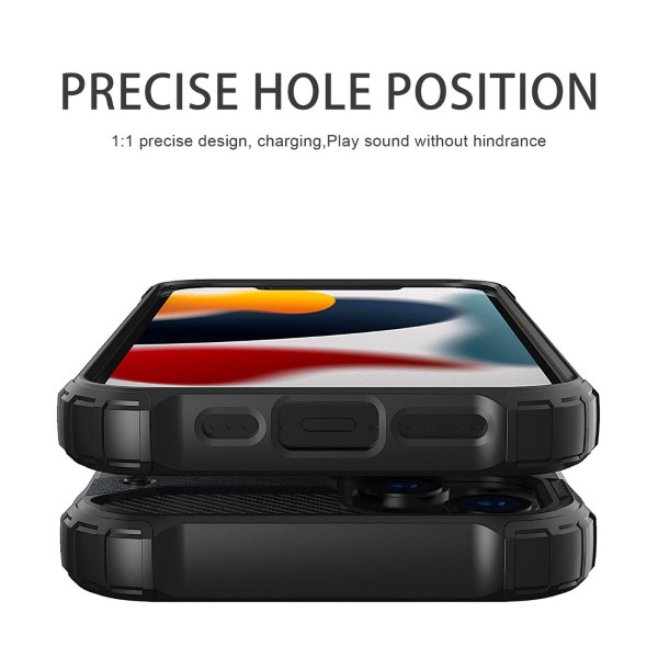 Kryt na iPhone 14 Plus odolný Hybrid tmavě modrý