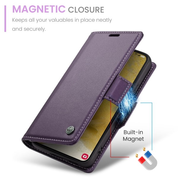 Pouzdro na Samsung Galaxy S22 CASEME smooth fialové