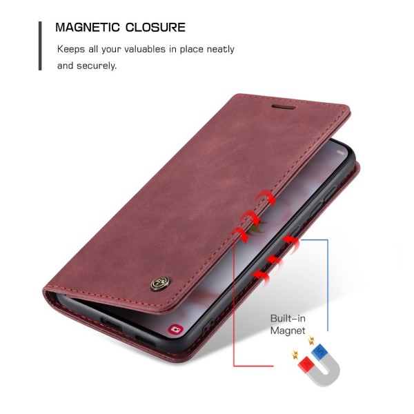 Pouzdro na Samsung Galaxy S22 CASEME červené