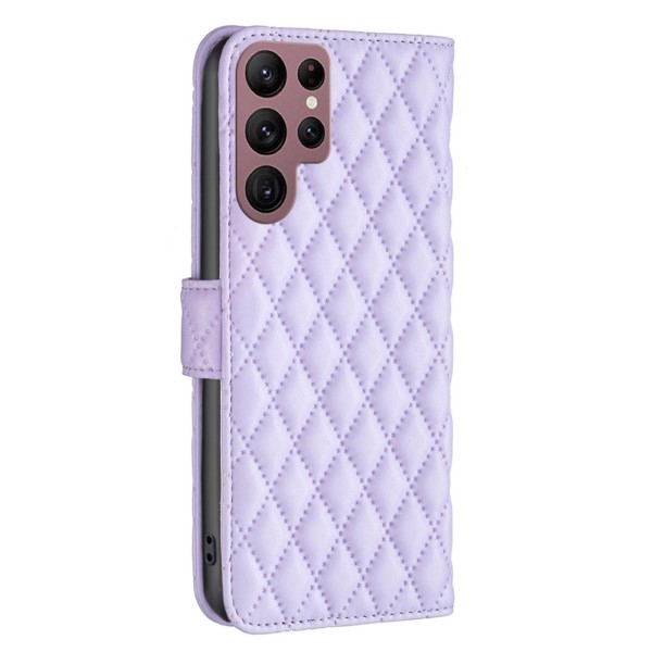 Pouzdro na Samsung Galaxy S22 Ultra Binfen fialové