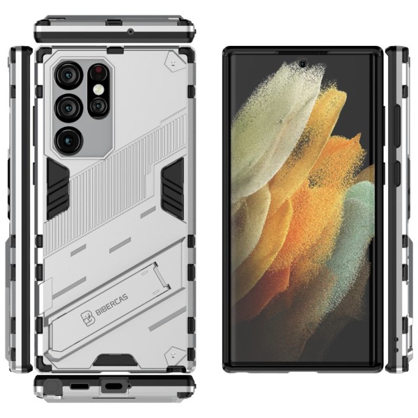 Kryt na Samsung Galaxy S22 Ultra odolný Shockproof bílý