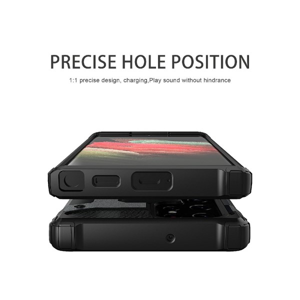 Kryt na Samsung Galaxy S22 Ultra odolný Hybrid černý