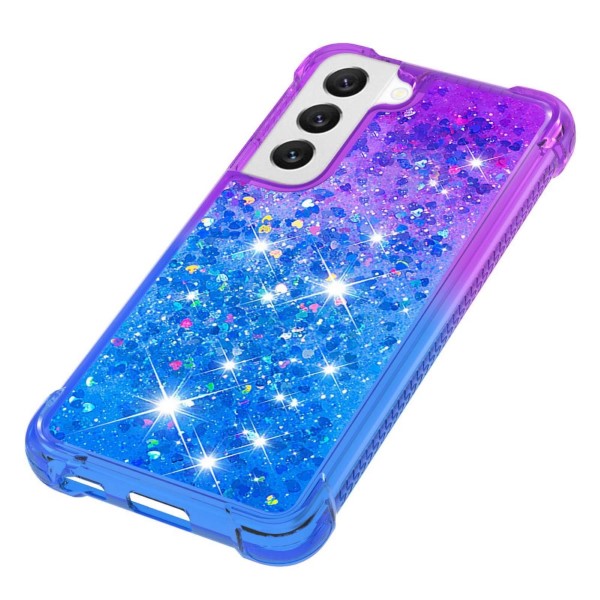 Kryt na Samsung Galaxy S23 Srdíčka fialový