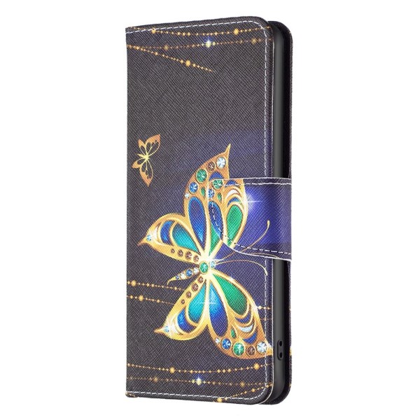 Pouzdro na Samsung Galaxy S23 Ultra Motýl černé