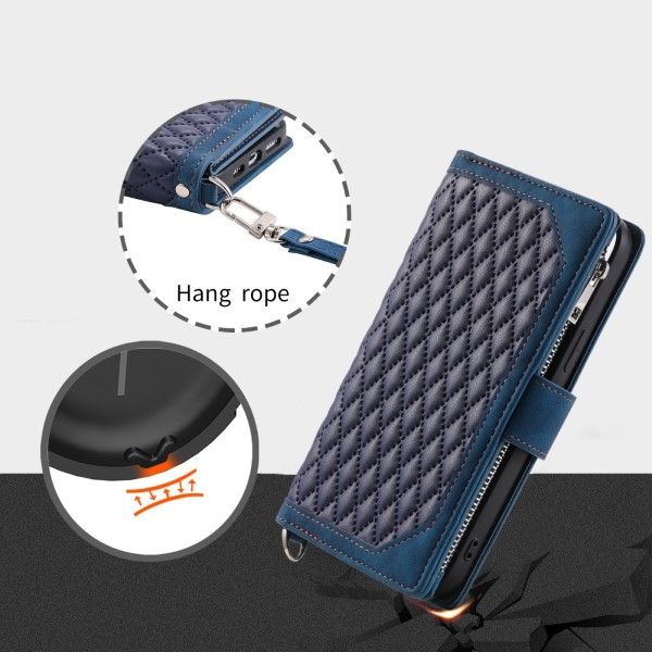 Pouzdro na Samsung Galaxy S23 Ultra Luxury Double Layer modré