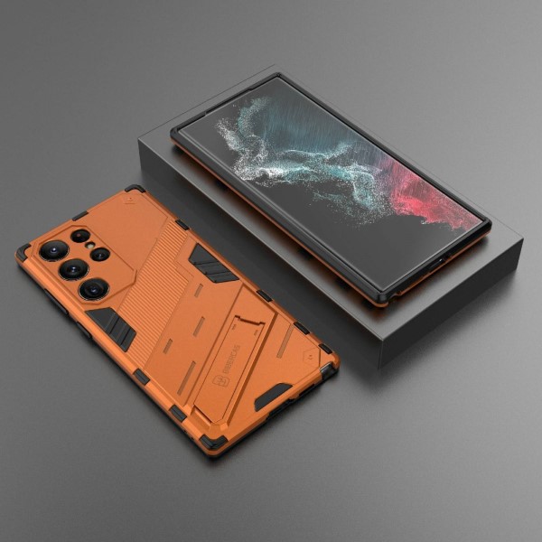 Kryt na Samsung Galaxy S23 Ultra odolný Shockproof oranžový