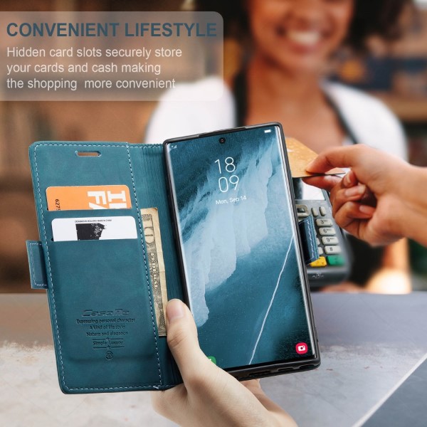 Pouzdro na Samsung Galaxy S23 Ultra CASEME modré