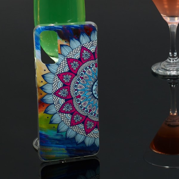 Kryt na Samsung Galaxy S20 svítící Mandala