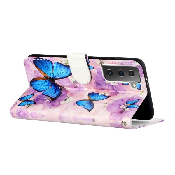 Pouzdro na Samsung Galaxy S21 Plus Motýl