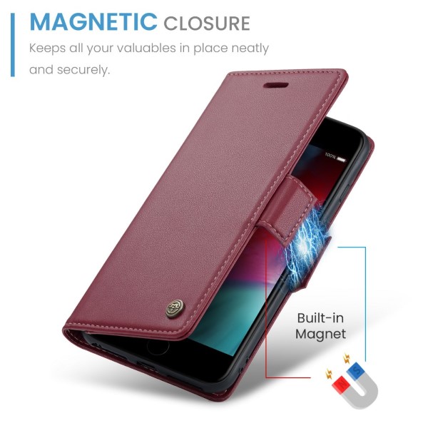 Pouzdro na iPhone 7 Plus / 8 Plus CASEME červené