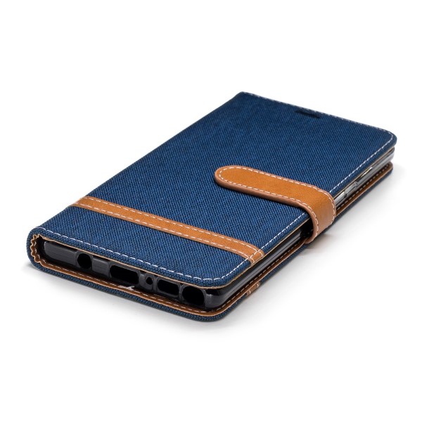 Pouzdro na Samsung Galaxy Note 9 Jeans modré