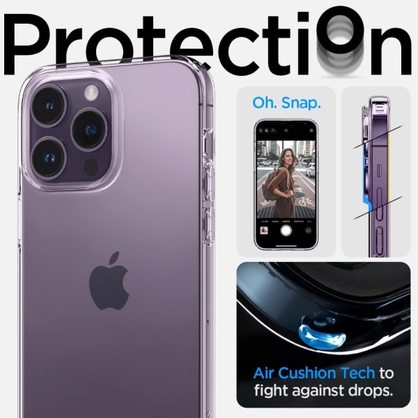 Kryt na iPhone 15 Pro Max gumový Premium čirý