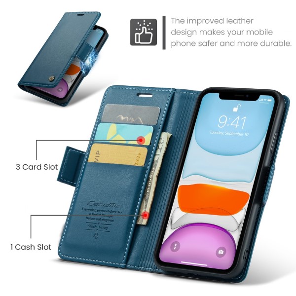 Pouzdro pro iPhone 11 CASEME Smooth modré