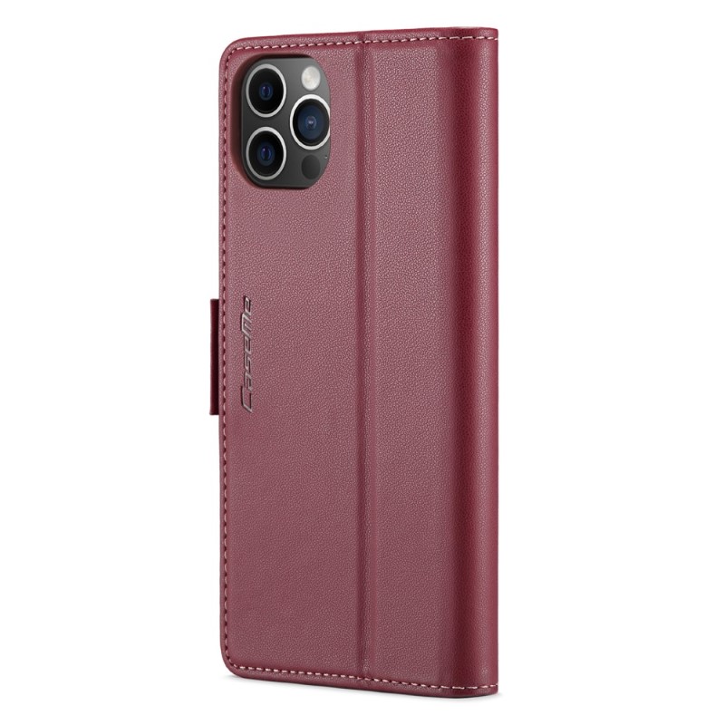 Pouzdro pro iPhone 12 Pro Max CASEME smooth červené