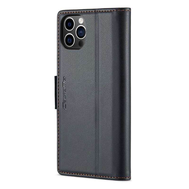 Pouzdro pro iPhone 12 / 12 Pro CASEME smooth černé