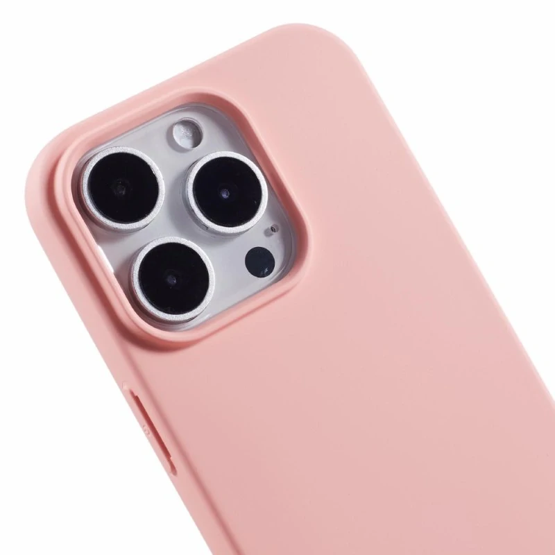 Kryt na iPhone 16 Pro gumový Premium růžový