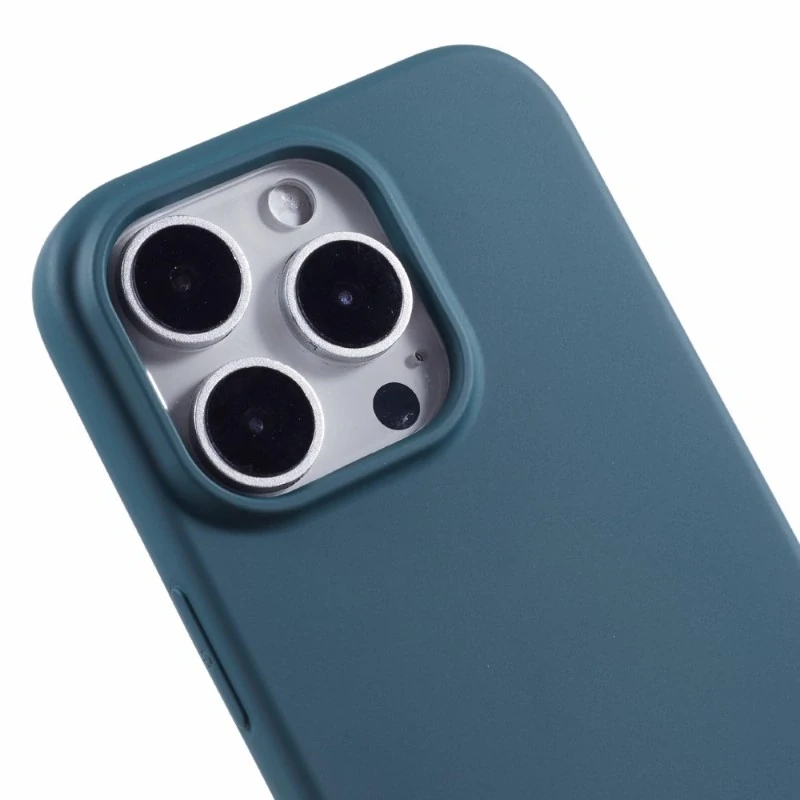 Kryt na iPhone 16 Pro gumový Premium tmavě zelený