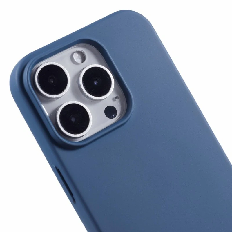 Kryt na iPhone 16 Pro gumový Premium modrý