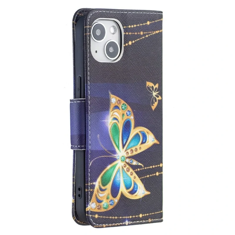 Pouzdro pro iPhone 15 Motýl černé
