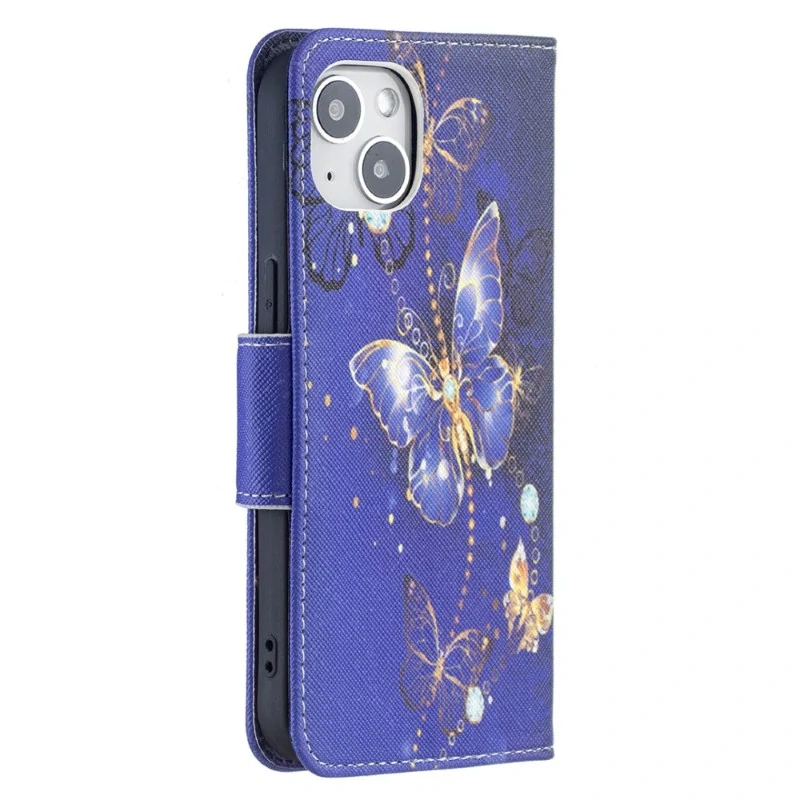 Pouzdro pro iPhone 15 Motýl fialové