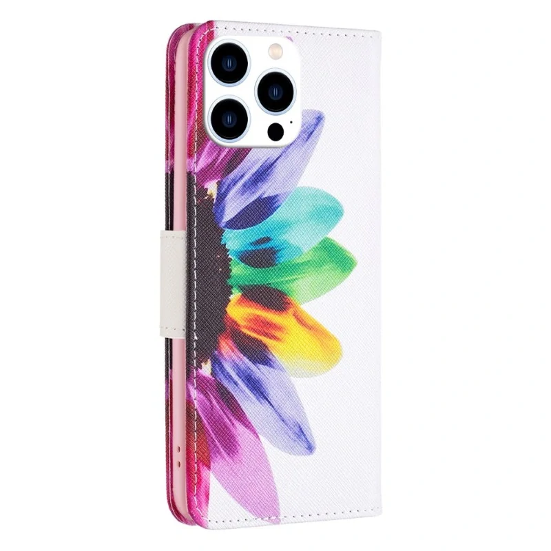 Pouzdro pro iPhone 15 Pro Ornament bíle