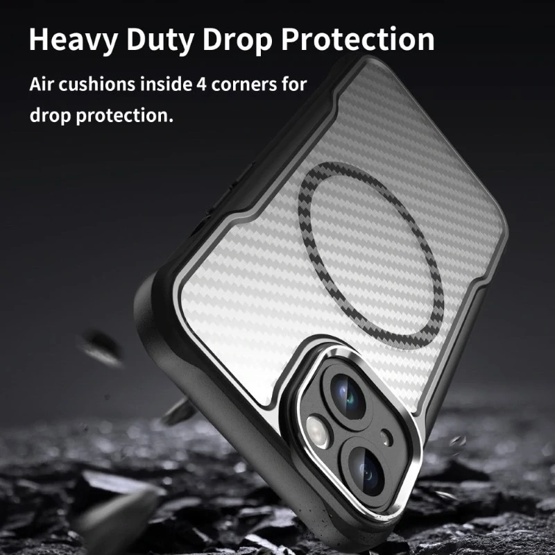 Kryt na iPhone 13 odolný s podporou Magsafe černý